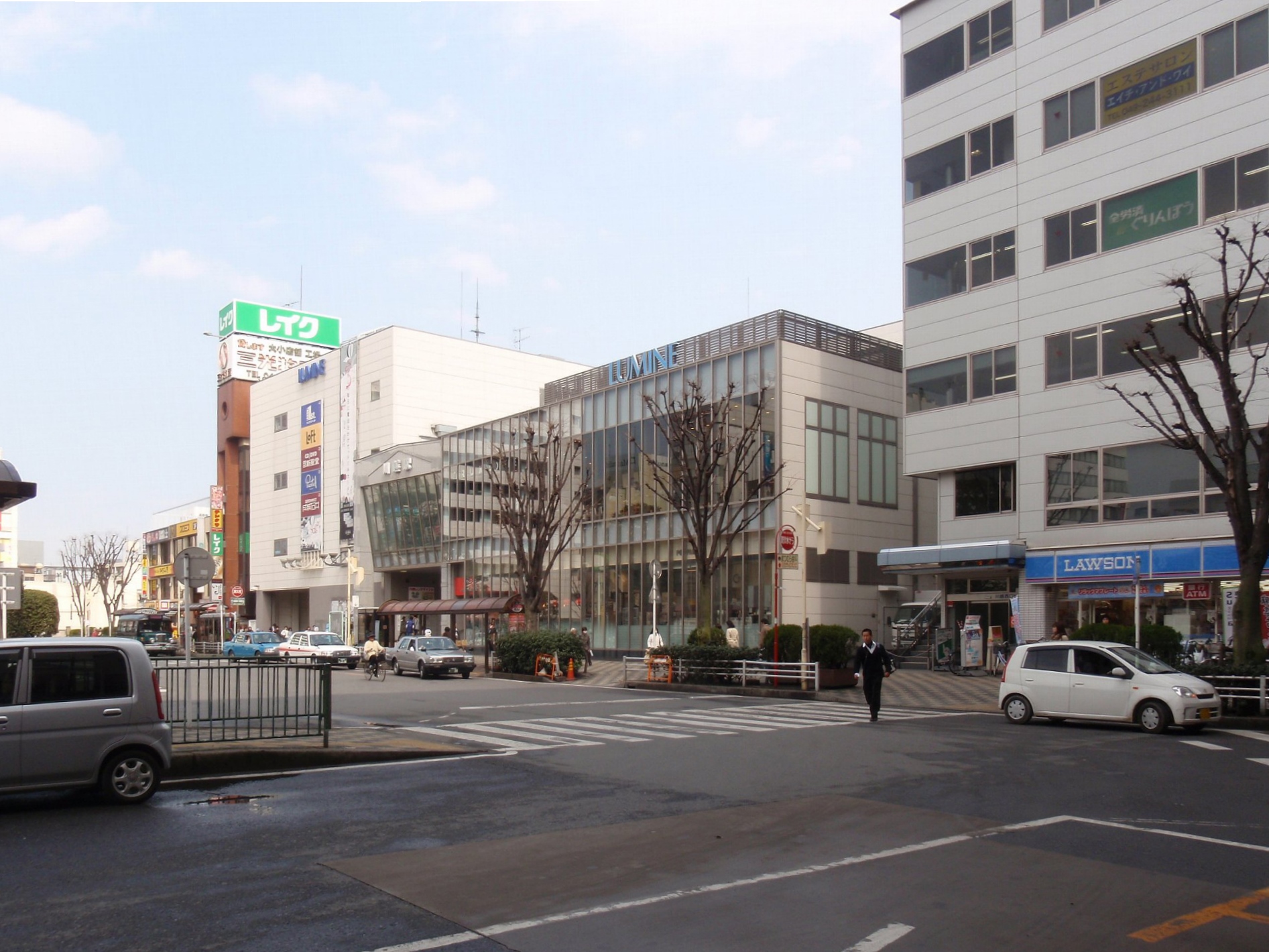 川越駅の西口